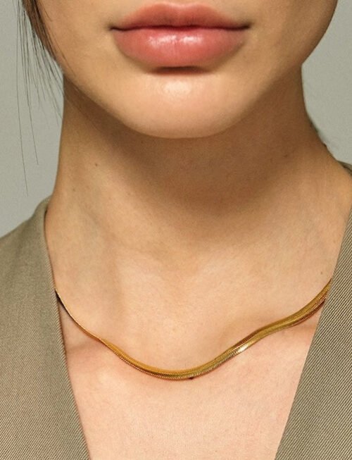 Unisex Herringbone Chain - 5mm Width