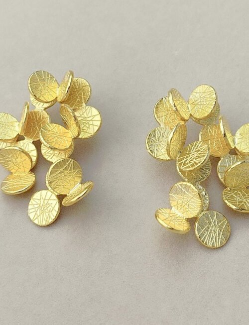 Elegant Flower Bouquet Earrings