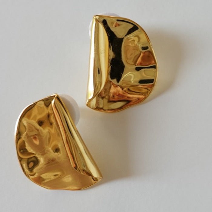 Modern Vintage Folded Earrings - Image 2
