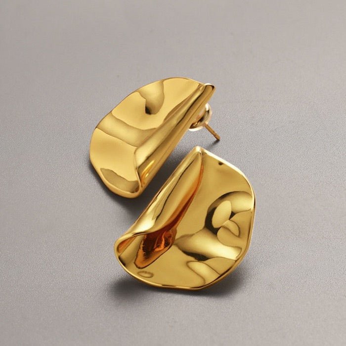Modern Vintage Folded Earrings - Image 6