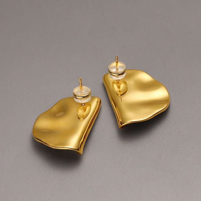 Modern Vintage Folded Earrings - Image 7