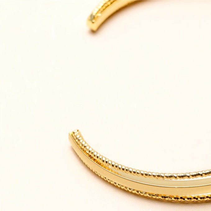 Minimalist Open Bangle Set ??Gold & Silver - Image 9